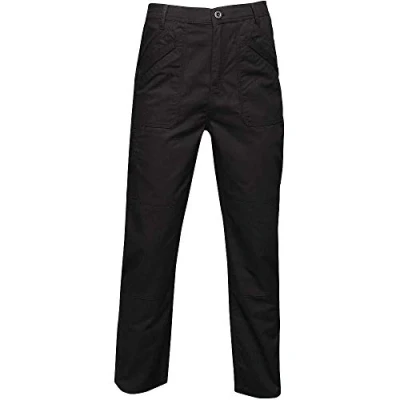 Image of Regatta Men&#039;s Orignal Action Trousers Size 30&quot; Black