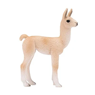 Image of MOJO Llama Baby Wildlife Farm Animal Model Toy Figure