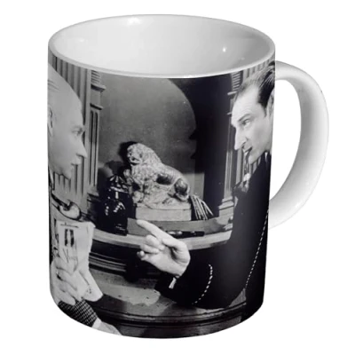 Image of Green Listing LTD Basil Rathbone Sherlock Holmes Great New Ceramic 11oz Tea Coffee Mug/Cup