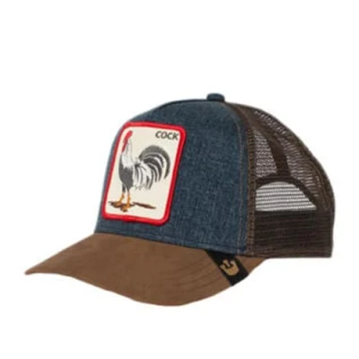 Image of Goorin Bros. The Farm Unisex Trucker Cap, Camel (The Big Strut), One Size, Strut Camel, size