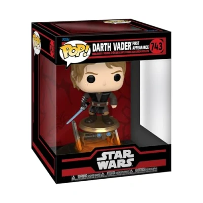 Image of Funko Pop! Deluxe: SW Darkside Anakin Skywalker Darth Vader (First Appearance) Star Wars Collectable Vinyl Figure Gift Idea Official Merchandise Toys for Kids &amp; Adults Movies Fans
