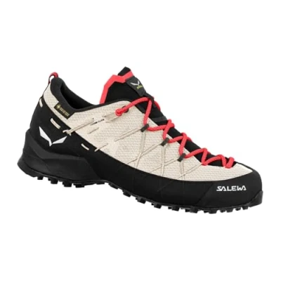 Image of SALEWA Women&#039;s Wildfire 2 GTX W Hiking Shoes, Oatmeal Black, 5 UK