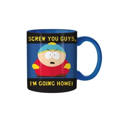 Image of South Park Cartman &quot;Going Home&quot; Ceramic Mug Holds 20 Ounces