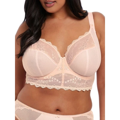 Image of Elomi Womens Charley Stretch Plunge Bra Pink Polyamide Size 36F