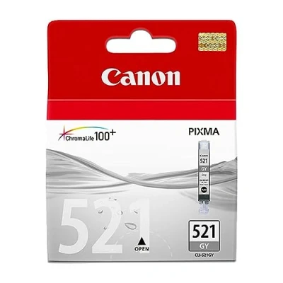 Image of Canon Genuine Original CLI521 (CLI 521GY) Grey ink cartridge for Pixma MP980 MP990 Printers