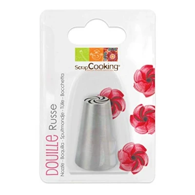 Image of ScrapCooking 1812 Socket Russian Stainless Steel 14 x 4.25 &quot;x 3.2&quot;
