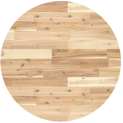 Image of vidaXL Table Top Round Ø70x2 cm Solid Wood Acacia