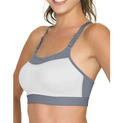 Image of Champion Women&#039;s Show Off Sports Bra White L
