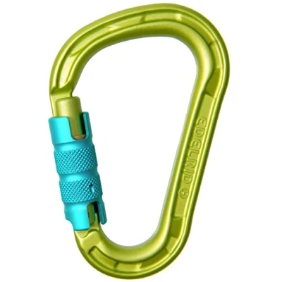 Image of EDELRID Unisex Adult HMS Magnum Triple Carabiner, Oasis, One Size