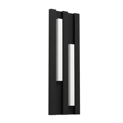 Image of EGLO LED outdoor wall light Fandina, black