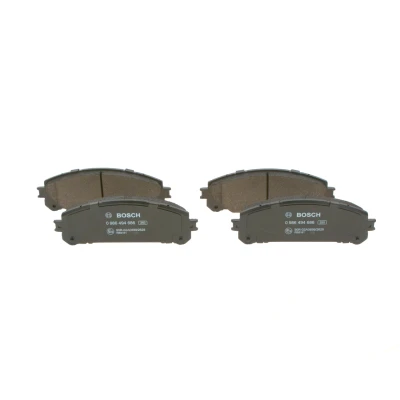 Image of 0446502560, 044650E020, 044650E030, 044650W210, 04465WY020 Brake pad set BOSCH 0 986 494 686 Low Metallic with anti squeak plate
