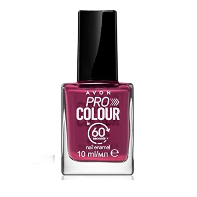 Image of Avon Pro Colour in 60 seconds Wine on Time 10g