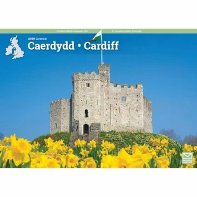 Image of Cardiff A4 Calendar 2026