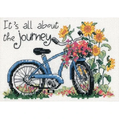 Image of DIMENSIONS 65017 THE Journey, Fabric, White