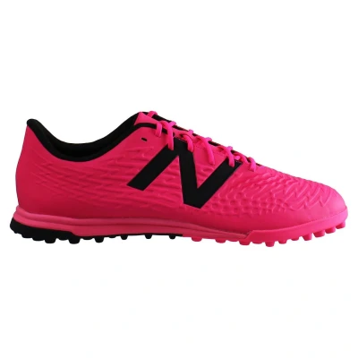 Image of New Balance Childrens Unisex Tekela V3+ Magique TF Pink Kids Football Boots Size UK 5.5