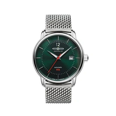 Image of Zeppelin 8160M 4 Bodensee Dark Green Dial Automatic Wristwatch
