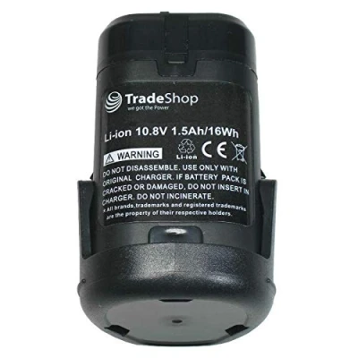 Image of High Performance Li Ion Battery 10.8 V / 1500 mAh for Dremel 8200 Multimax, 8220, 8300 Multimax s 875, 26150875JA, 2607336867, B812 01, 02