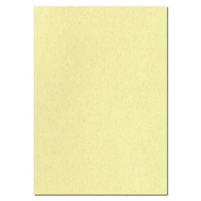 Image of Melody Jane Dolls House Plain Yellow Wallpaper Flooring Miniature Decorating Material 1:12