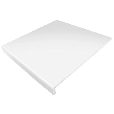 Image of 300mm White UPVC Window Board/Cill Cover 1.25m Long 9mm Thick Plastic Sill Capping