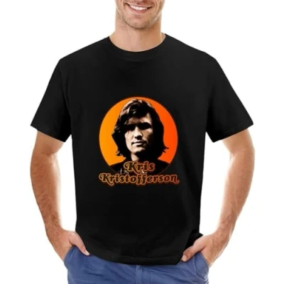 Image of RedAeL Kris Kristofferson T Shirt Mens Black XXL