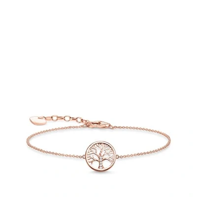 Image of Thomas Sabo Women Bracelet Tree of Love 925 Sterling Silver A1828 416 14 L19v