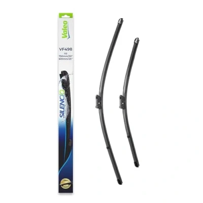 Image of VALEO Silencio Wiper VF498 Kit of High Performance, Superior Road Visibility, Easy Installation Original Flat Blades 750mm/630mm Front Set 2 574598