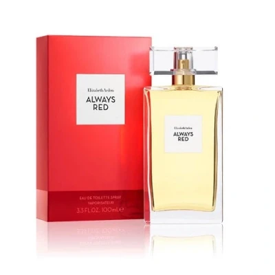 Image of Elizabeth Arden Always Red 100ml Eau De Toilette Spray *New Packaging*