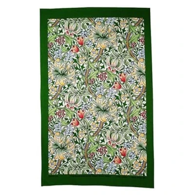 Image of William Morris Golden Lily Cotton Tea Towel