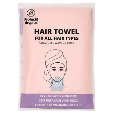 Image of PROTECHT DRYPLUS Microfibre Hair Towel Gossamer Pink