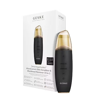 Image of GESKE Microcurrent Skin Scrubber &amp; Blackhead Remover 9 in 1
