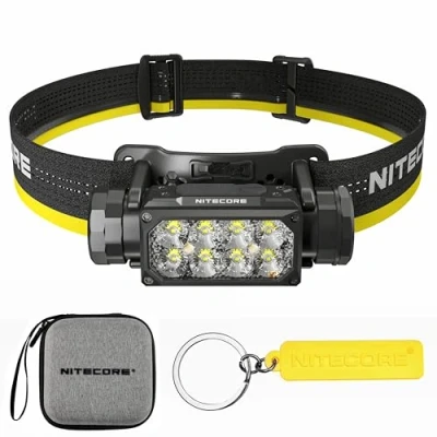 Image of Nitecore HC65 UHE 2000 Lumen High Efficiency Headlamp USB C Rechargeable Headlight Tag