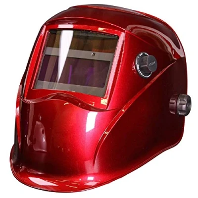 Image of Sealey Welding Helmet Auto Darkening Shade 9 13 Red