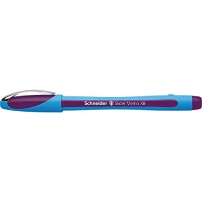 Image of Schneider Slider Memo XB Ballpoint Pen Violet