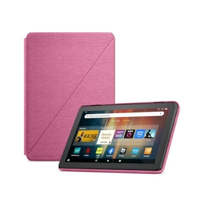 Image of New Amazon Fire HD 8 Tablet Cover (only compatible with 12th generation tablet), Hibiscus