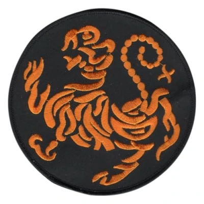 Image of Martial Arts Embroidered Patches Badges for Uniforms, Accesories Badge Shotokan Deluxe Patch