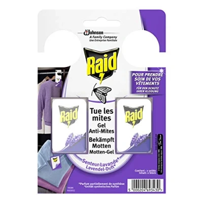 Image of Parallel/RAID Moths Gel Lavender, 3 Packs of 2)