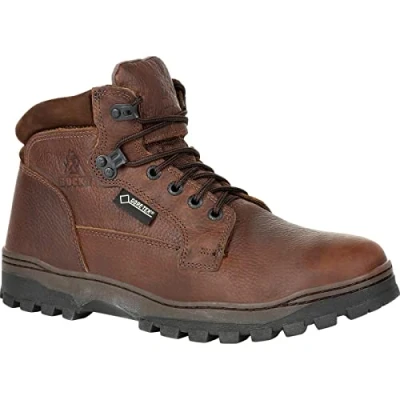 Image of Rocky Men&#039;s 6&#039;&#039; Outback Plain Toe Gore Tex Waterproof Outdoor Boots