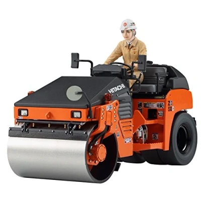 Image of Hasegawa HWM02 Hitachi Vibratory Combined Roller ZC50C 5 Model Kit, 1:35 Scale