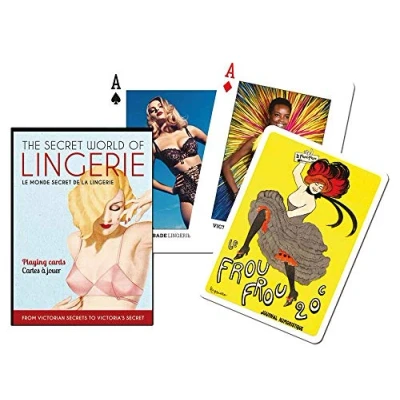 Image of Piatnik 1660 &quot;Lingerie Card Game (55 Piece)