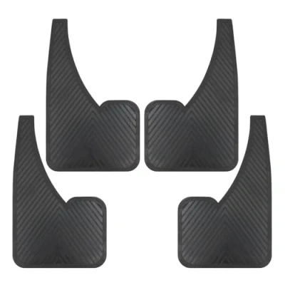 Image of Mudflaps For Peugeot Boxer Fiat Ducato Van 244 250 290 Citroen Relay Ram ProMaster Rubber Mud Flaps Splash Guards