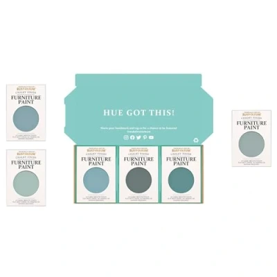 Image of Rust Oleum Furniture Paint in Chalky Finish Ocean Blues Tester Box
