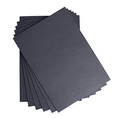Image of House of Card &amp; Paper A3 220 gsm Black Pack 50 Sheets
