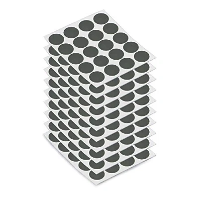 Image of Emuca Adhesive Screw Covers, D. 13 mm, Anthracite Grey,200 Units