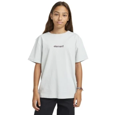 Image of Element Short Sleeved T Shirt Simple Logo SS Youth Grey XS/8