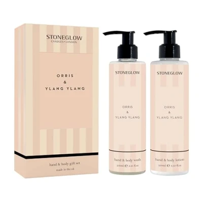 Image of Stoneglow Modern Classics Orris &amp; Ylang Gift Set (Scented Hand Body Wash and Scented Lotion)