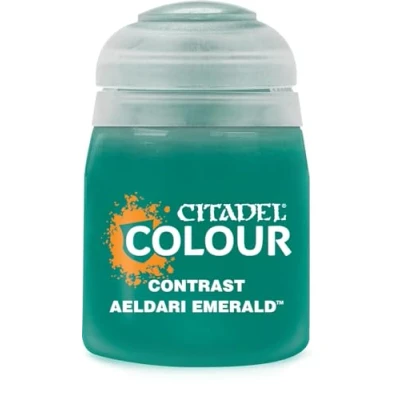 Image of Citadel Contrast Paint: Aeldari Emerald (18ml)