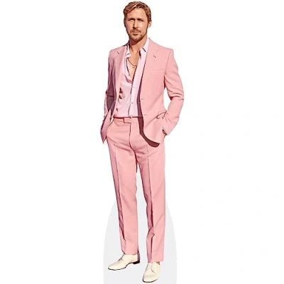 Image of Ryan Gosling (Pink Suit) Mini Size Cutout