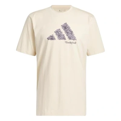 Image of adidas Men&#039;s Court Therapy Graphic Tee, Crystal Sand, S