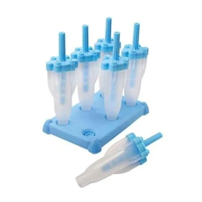 Image of Eddingtons Set Of 6 Rocket Pop Ice Lolly Moulds