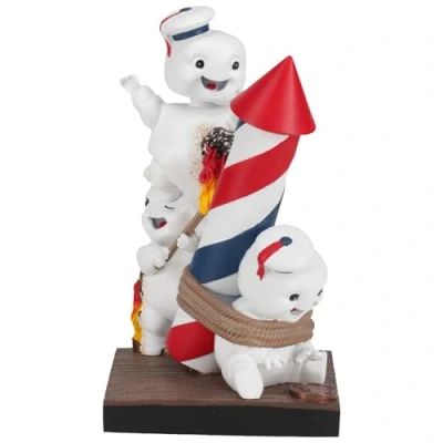 Image of Royal Bobbles Ghostbusters Afterlife Mini Pufts Rocket Bobblescape, Polyresin Premium Lifelike Figure, Unique Serial Number, Exquisite Detail